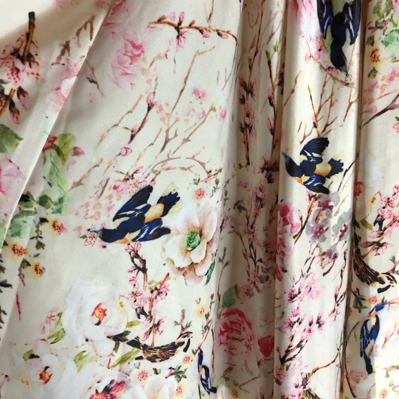 Unique Vintage Roman Holiday Floral Fit Flare Vintage Dress Small - Picture 3 of 6